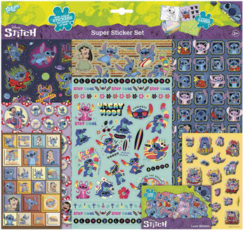 Super Stickerset Stitch 500-delig Multikleur - Print