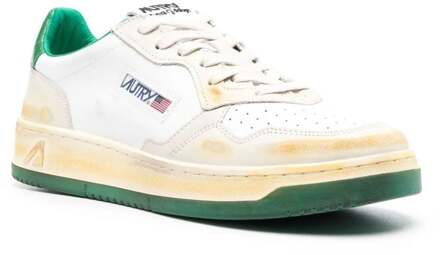 SUPER VINTAGE LAGE SNEAKERS Wit
