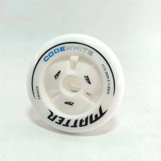 Super Worth MATTER white code white speed wheel F1 competition 86A road track 110mm inline skates wheels 110 marathon grip tyres