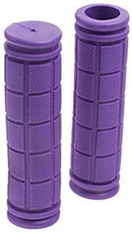 Super Zachte Fiets Handvat Bar Grips Fietsen Bike Grips Siliconen Anti-Slip Stuur Anti-Slip Shock-Absorberende Paars