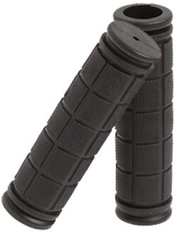 Super Zachte Fiets Handvat Bar Grips Fietsen Bike Grips Siliconen Anti-Slip Stuur Anti-Slip Shock-Absorberende zwart