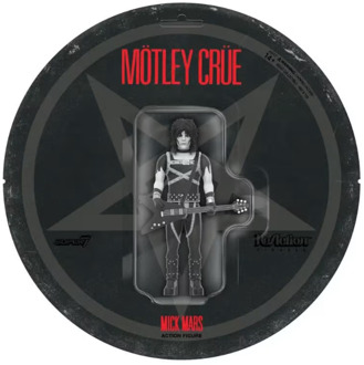 Super7 Motley Crue ReAction Wave 2 - Mick Mars Shout at the Devil Black & White Edition Action Figure
