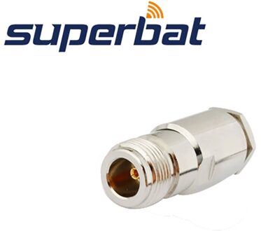 Superbat 10Pcs N Clamp Jack Rf Coaxiale Connector Voor LMR300 KSR300 Kabel