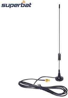 Superbat 144Mhz/430Mhz Magnetische Basis Sma Female Antenne Voor Baofeng UV-82 UV-5R BF-888s