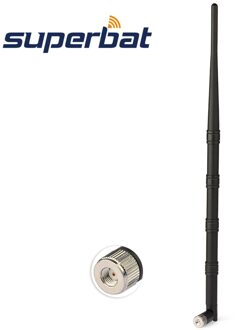 Superbat 2.4Ghz 15dBi Wifi Router Antenne RP-SMA Plug (Vrouwelijke Pin) Connector Tilt-Swivel Draadloze Lwu
