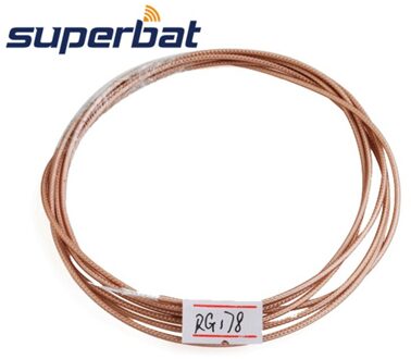 Superbat 5M Rf Coax Coax Connector Adapter RG178 Kabel 500Cm