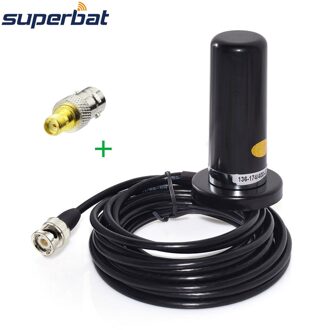 Superbat Auto CB Raido Scanner Antenne 136/433MHz Marine Bost voor Uniden Radio Scanner PRO PRO -197 PRO-650