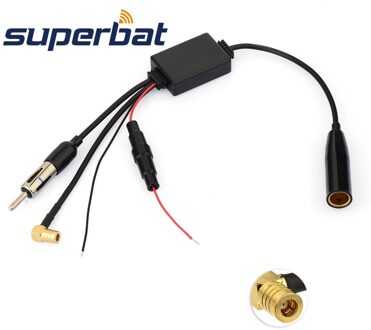 Superbat Fm/Am Naar Dab/Dab + Auto Radio Antenne Antenne Converter Signaal Splitter + Versterker Voor Jvc kenwood Sony Dab