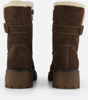 SuperCracks Enkellaarsjes bruin Pu - 38,40