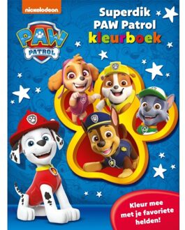 Superdik Paw Patrol Kleurboek - Paw Patrol - Diversen