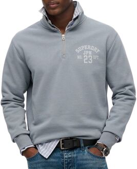 Superdry Athletic Ess Half Zip Sweater Heren - L