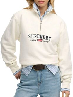 Superdry Athletic Essential Graphic Half Zip Sweater Dames - 14