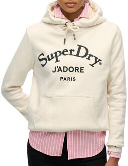 Superdry Brand Mark Relaxed Hoodie Dames - 36
