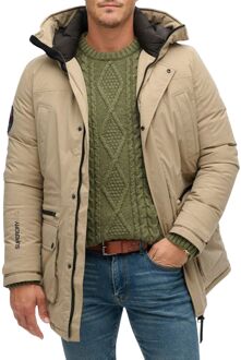 Superdry City Padded Parka Winterjas Heren - XL