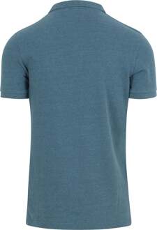 Superdry Classic Pique Polo Heren blauw - S