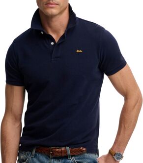 Superdry Classic Pique Polo Heren - S
