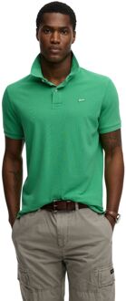Superdry Classic Pique Polo Heren XL Groen
