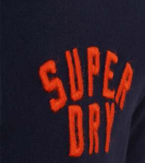 Superdry Classic Pique Polo Superstate Navy Donkerblauw - M
