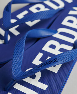 Superdry Code Essential-teenslippers Blauw - L