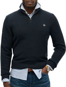 Superdry Cotton Knit Henley Trui Heren - L