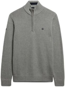 Superdry Cotton Knit Henley Trui Heren - M