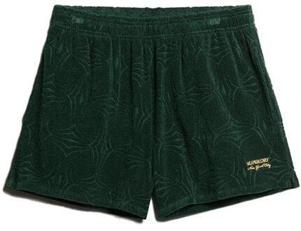 Superdry dames country club shorts Groen - XS