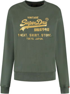 Superdry Embellished Vl Loose Crew Sweater Dames - 42
