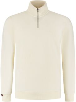 Superdry Essential Logo Henley Half Zip Sweater Heren - XL