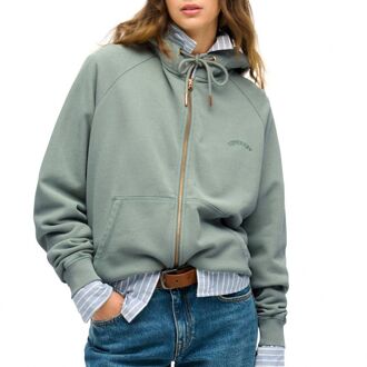 Superdry Essential Logo Raglan Hoodie Dames - 16