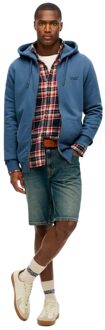 Superdry Essential sweatshirt voor heren - maat 2XL Blauw