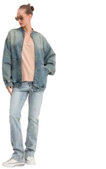 Superdry Flame T-shirt voor dames - maat S Rosé