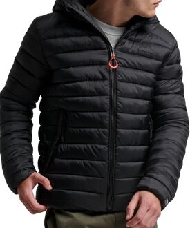 Superdry Fuji Hooded Winterjas Heren zwart - M