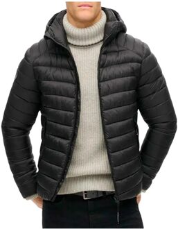 Superdry Fuji Sport donsjack voor heren Zwart
