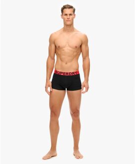 Superdry heren boxershorts, 3-pack Zwart - XL