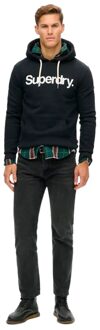 Superdry heren Core logo sweatshirt Blauw