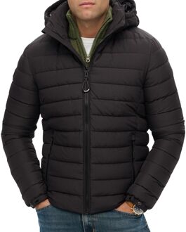 Superdry Hooded Fuji Padded Jas Heren - XL