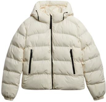 Superdry Hooded Sports Puffer Winterjas Dames - 42