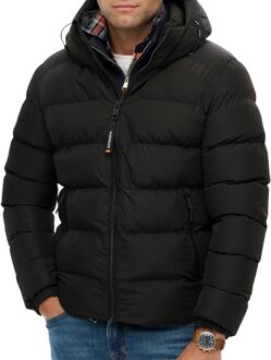 Superdry Hooded Sports Puffer Winterjas Heren - L
