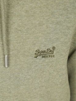 Superdry Hoodie Essential Faded Sage Groen - XXL