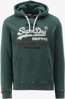 Superdry Hoodie VL CALI RELAXED HOOD groen - S;M;L;XL;XXL