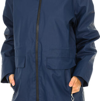 Superdry Hydrotech jas met capuchon W5000079A dames Blauw - 2XS