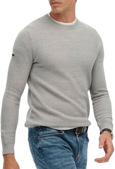 Superdry Lw Cotton Texture Jumper Sweater Heren - XXL