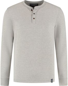 Superdry Merchant Grandad Longsleeve Shirt Heren