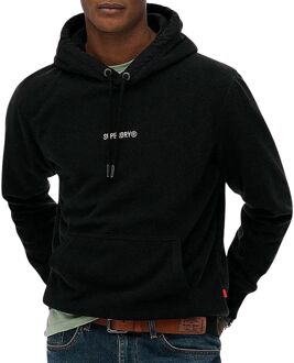 Superdry Micro Logo Fleece Hoodie Heren