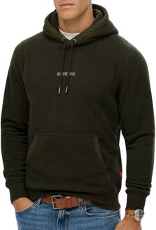 Superdry Micro Logo Fleece Hoodie Heren