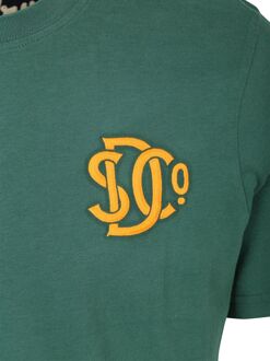 Superdry Neon Relaxed T-Shirt Groen Donkergroen - 3XL,L,XL,XXL