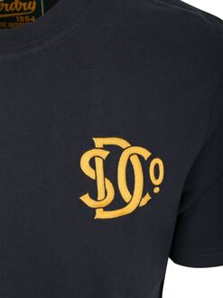 Superdry Neon Relaxed T-Shirt Navy Donkerblauw - 3XL,L,M,XL,XXL