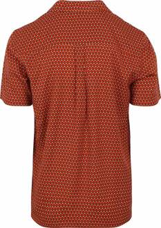 Superdry Overhemd Short sleeve Rood Philomena Red Print - M,L,XL