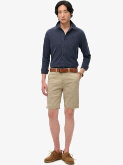 Superdry Overhemd Vintage Destroy Pique Sailing Navy Donkerblauw - XL