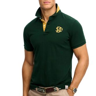 Superdry Pique Monogram Polo Heren - XXL